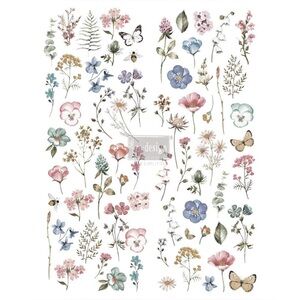 Redesign Decor Transfer | DELICATE FLEUR | 24” x 32”